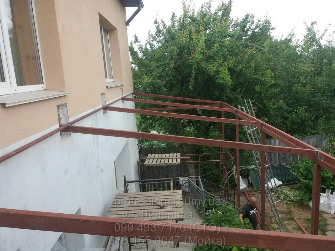 Строительство веранды в Сумах